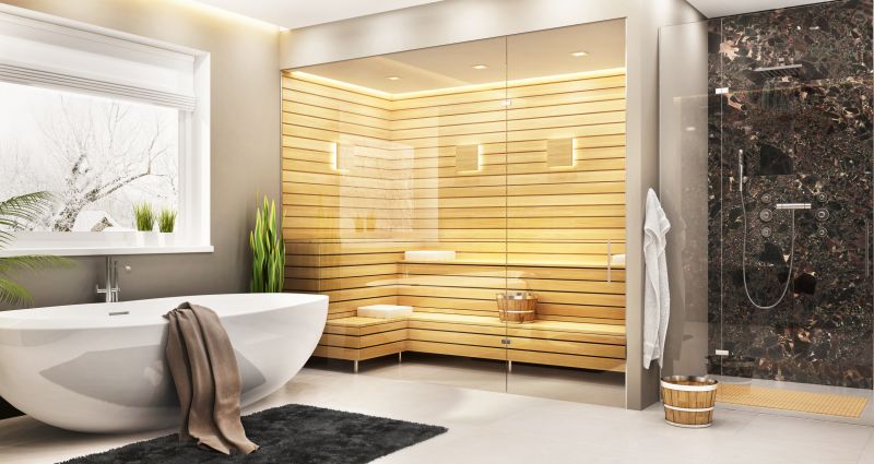 Spa-style Shower Area